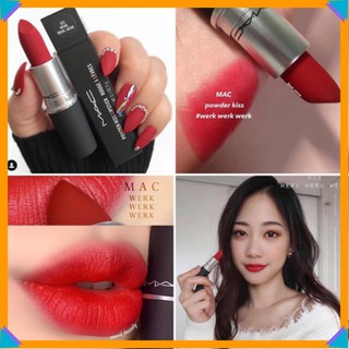 Son Mac Powder Kiss Lipstick fullsize fullbox