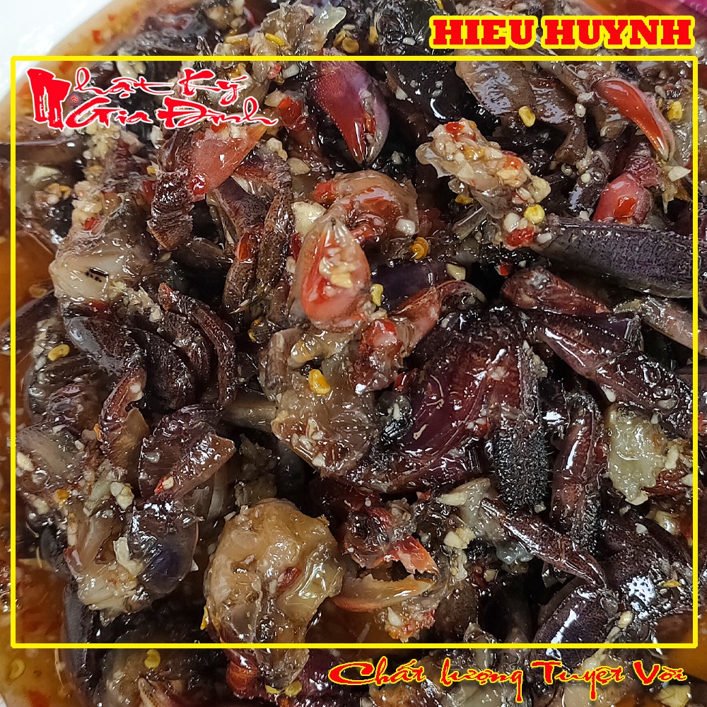 650gr Ba Khía Sữa Thịt Mềm Đặc Sản Châu Đốc Trộn Sẵn Tỏi Ớt Vừa Ăn Không Cần Chế Biến