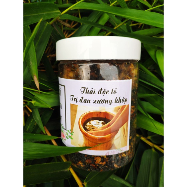 Muối ngâm chân thảo dược, muối ngâm khử mùi khó chịu của chân, giúp thải độc tố giảm đau xương khớp - CỰC RẺ