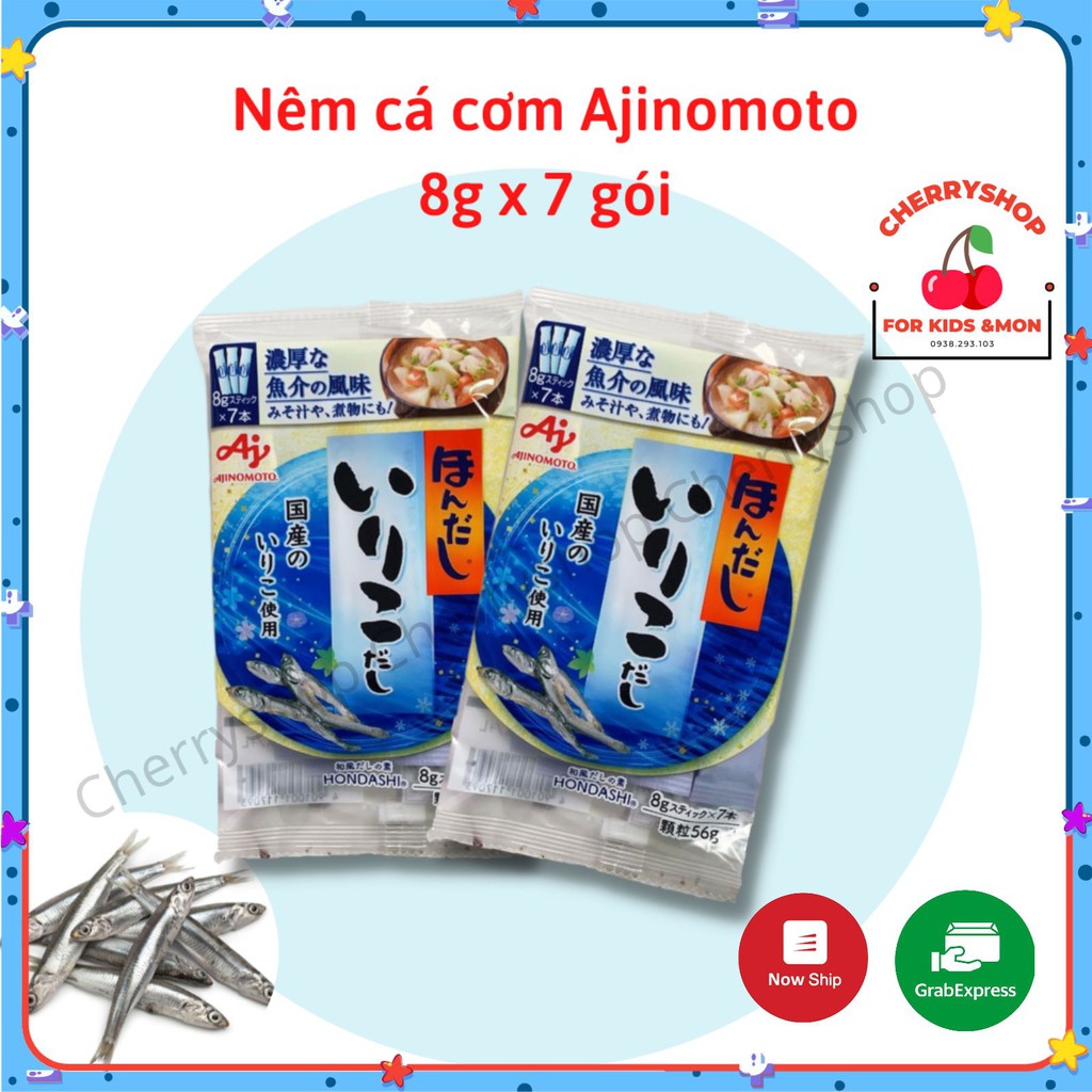Hạt Nêm Cá Cơm Ajinomoto 56Gram Nhật Bản