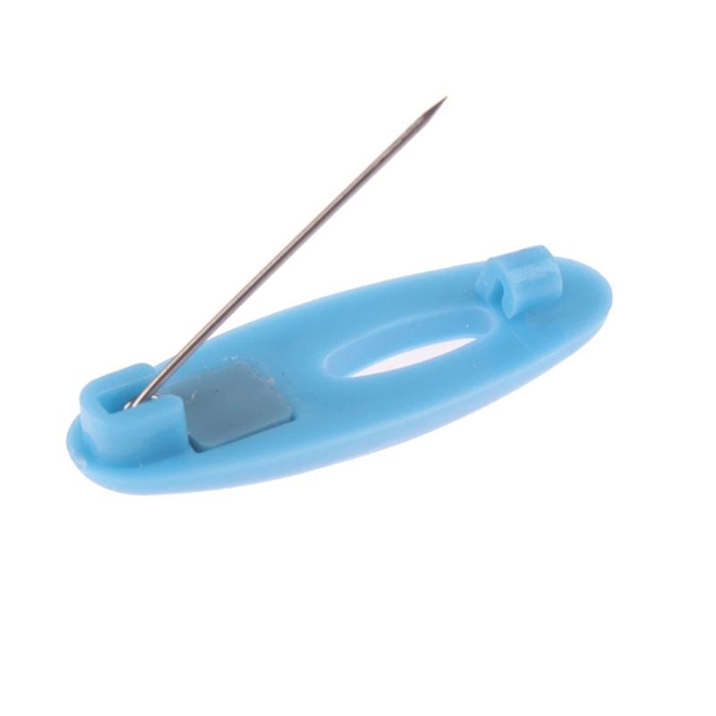 Ghim Cài Khăn Choàng Hình Oval Màu Trơn An Toàn Cho Phụ Nữ Hồi Giáo