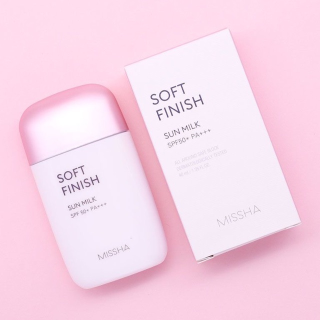 Soft finish sun milk Missha