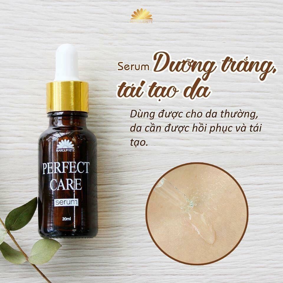 Serum ốc sên dưỡng trắng, dưỡng ẩm, tái tạo da, ngăn ngừa lão hóa NARGUERITE 20ML - Serum Perfect care