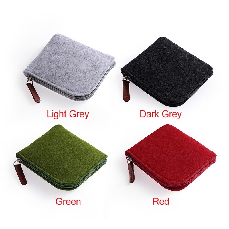 Ví Mini Đựng Thẻ Phong Cách Retro Thời Trang Cho Nam Nữ