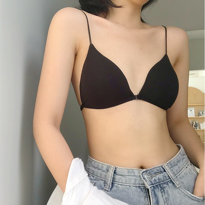 Áo ngực Aoweinisi siêu mỏng cup tam giác phong cách gợi cảm
