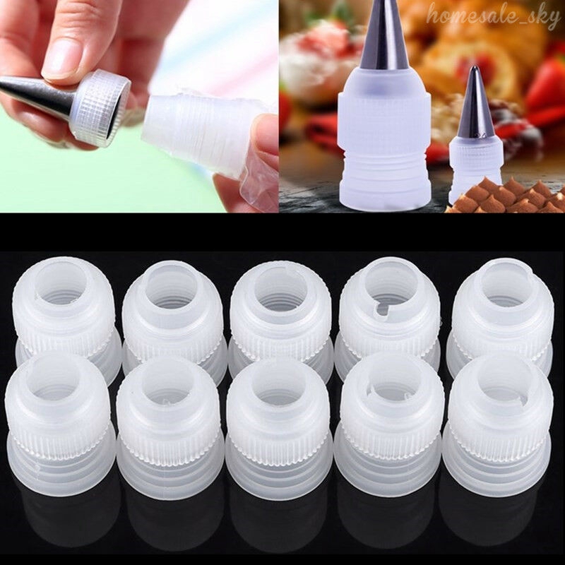 Bộ 10 đầu nối đui bắt bông kem