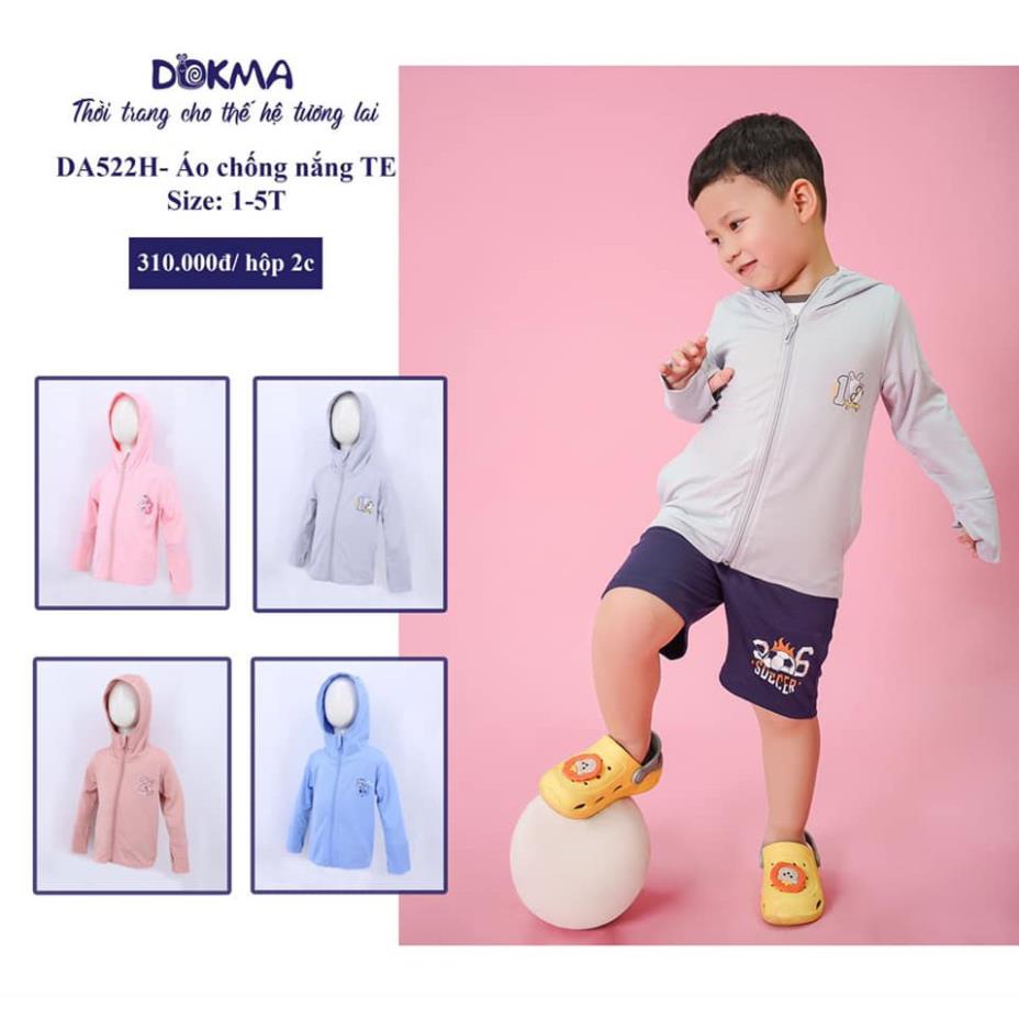 (1-10 tuổi) Áo chống nắng cho bé Dokma DA522H !