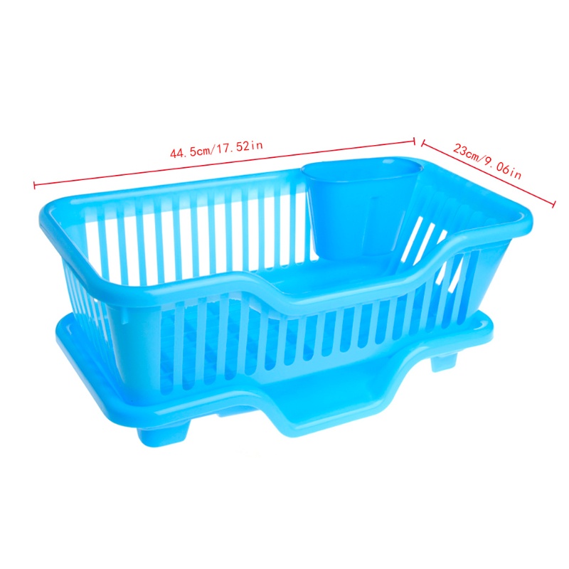 Giá Để Chén Dĩa Ráo Nước Bằng PP 44.5 X 23 X 1 Tiện Dụng Cho Nhà Bếp