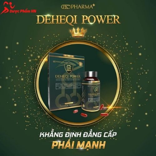 Viên uống Pk Pharma Deheqi Power bổ thận tráng dương tăng cường sinh lý nam hộp 30 viên LM55