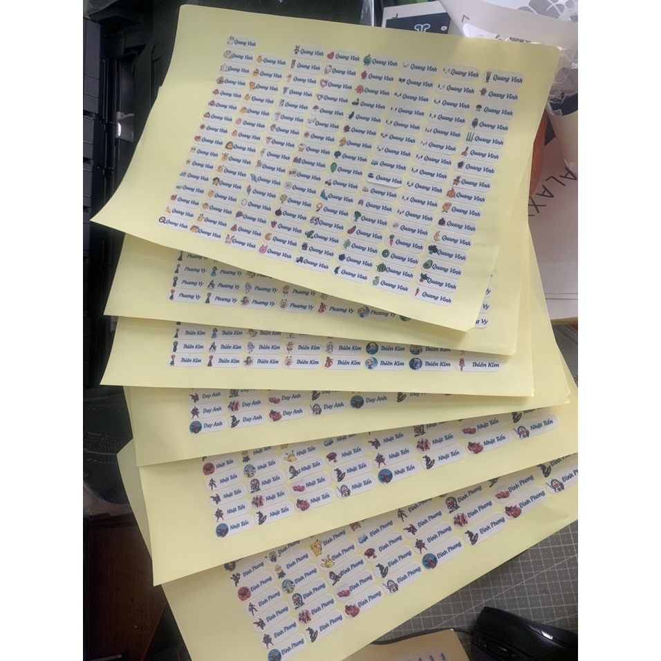 combo Sticker Thúy Vy