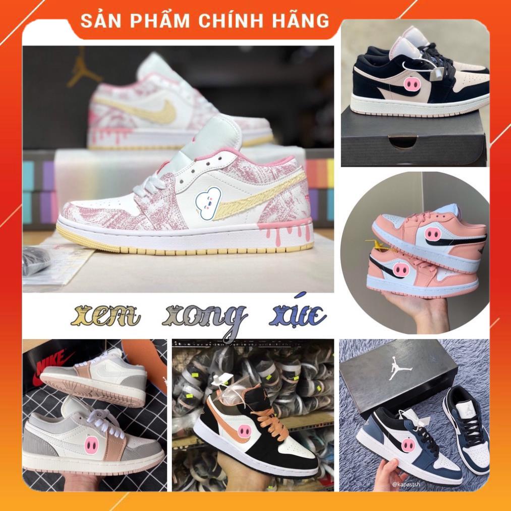 giày jordan 1 cổ thấp các màu siêu hot , giày sneaker jd thấp cổ các màu mới nhất năm 2022 full box bill