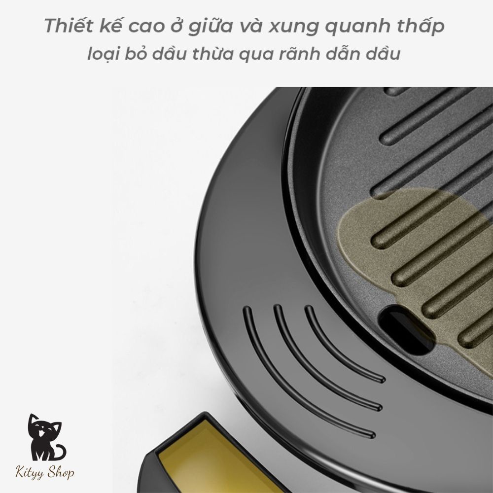 Bếp lẩu nướng đa năng 2in1 công suất lên tới 2200W dùng cho 4 -6 người