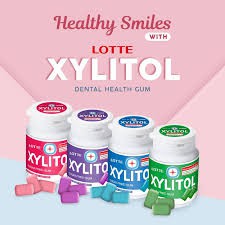 Kẹo Gum Không Đường Xylitol 145g Đủ Vị