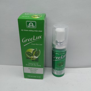 Greelux Xịt thơm miệng thảo dược 12ml