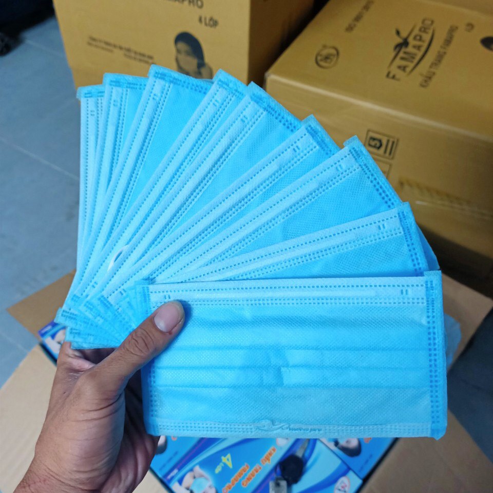 Khẩu trang Y Tế 4 lớp giấy Kháng Khuẩn | BigBuy360 - bigbuy360.vn