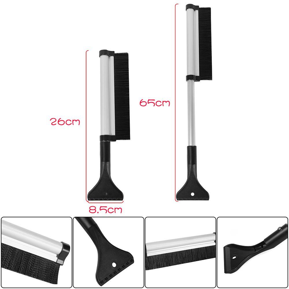 Xẻng Đen Cạo Băng 2 Trong 1 Tiện Dụng Cho Xe Hơi