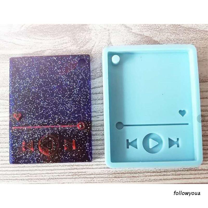 Khuôn Silicone Tạo Hình Làm Móc Khóa / Đồ Trang Sức Diy