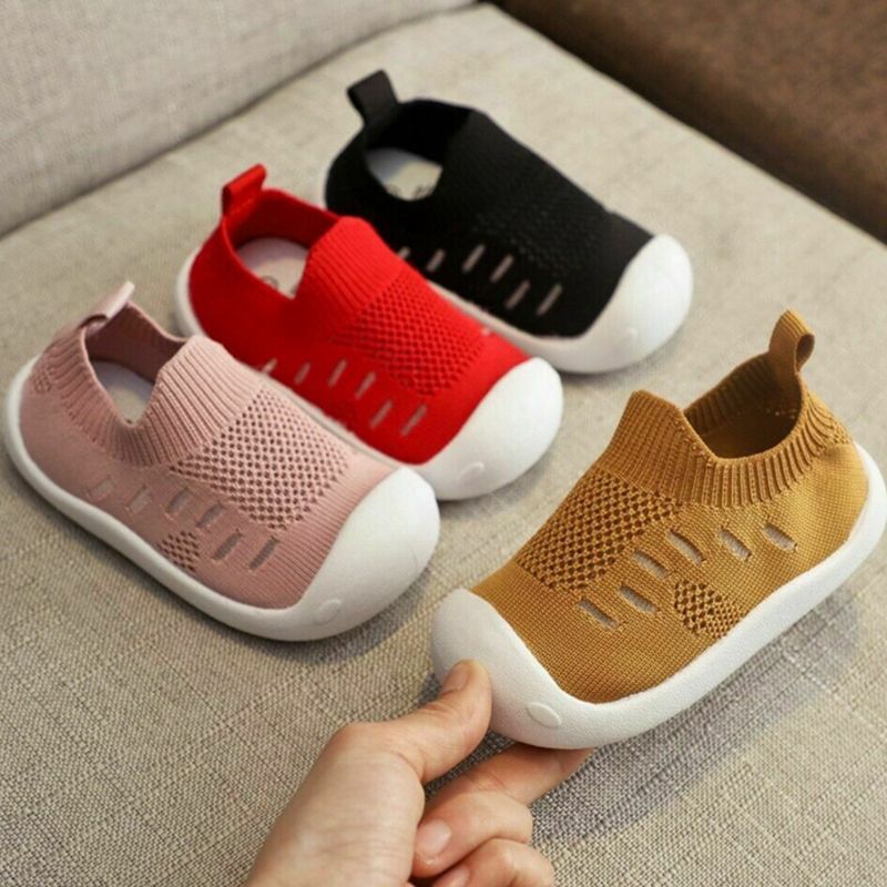 Mary☆Toddler Infant Kids Baby Boys Girls Casual Candy Color Mesh Sport Running Shoes