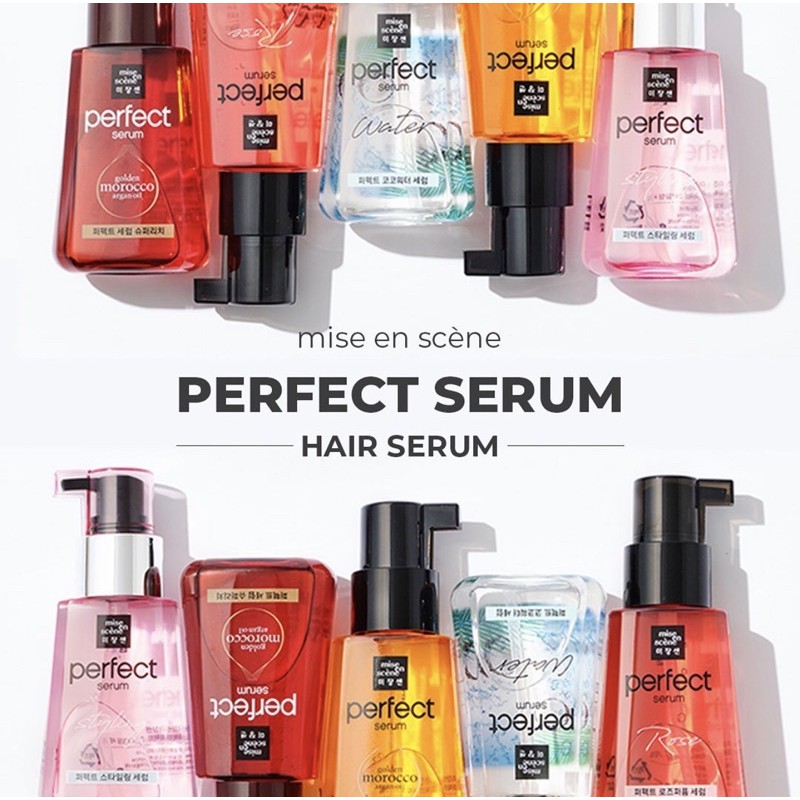 Tinh dầu dưỡng tóc Mise en Scene Perfect Serum 80ml mẫu mới