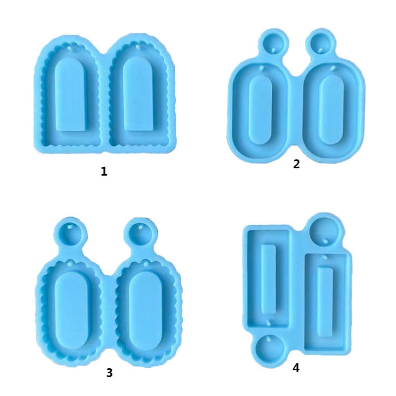 Khuôn Làm Trang Sức Hình Oval / Chữ Nhật