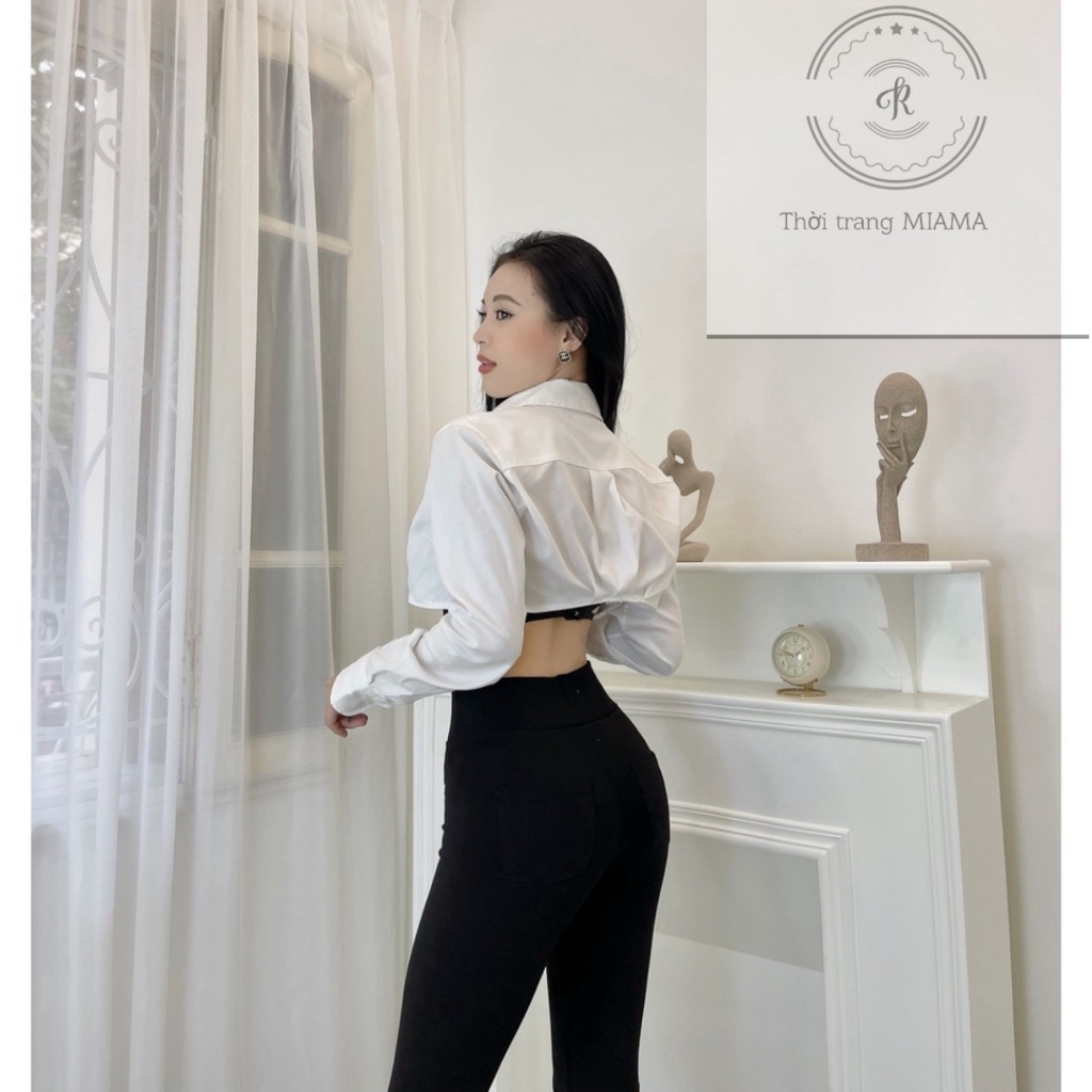 Quần legging nữ cạp cao dài nâng mông có túi gen bụng hàng loại 1 - Quần legging dài nữ màu đen co giãn vải dày Umi dày