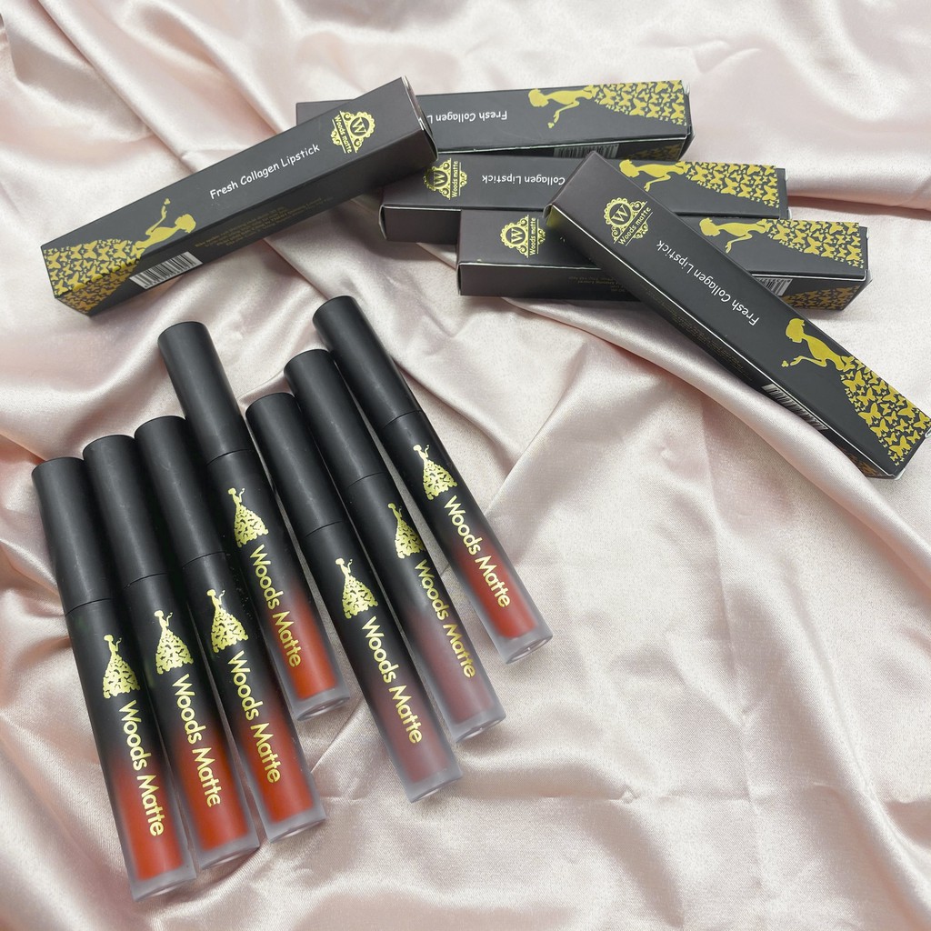 [SP CHÍNH HÃNG] Son Kem Lì WOODS MATTE Lâu Trôi Với 2 Tông Màu Tùy Chọn (5g) | BigBuy360 - bigbuy360.vn