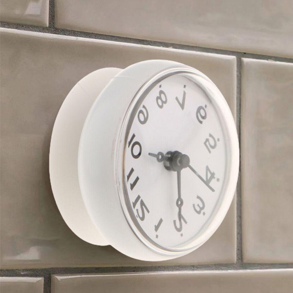 Đồng Hồ Treo Tường Mini Có Giác Hút Dành Cho Nhà Bếp Phòng Tắm