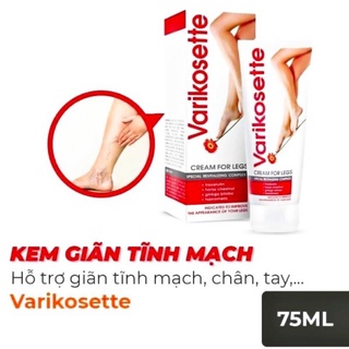 Kem giảm suy giãn tĩnh mạch varikosette nga