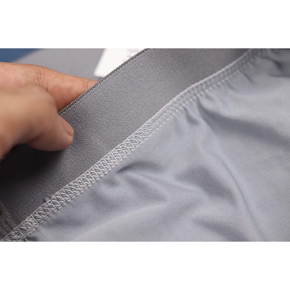Hộp 4 quần lót nam, boxer sịp nam thun lạnh co giãn, thông thoáng không tạo mùi hôi khi mặc
