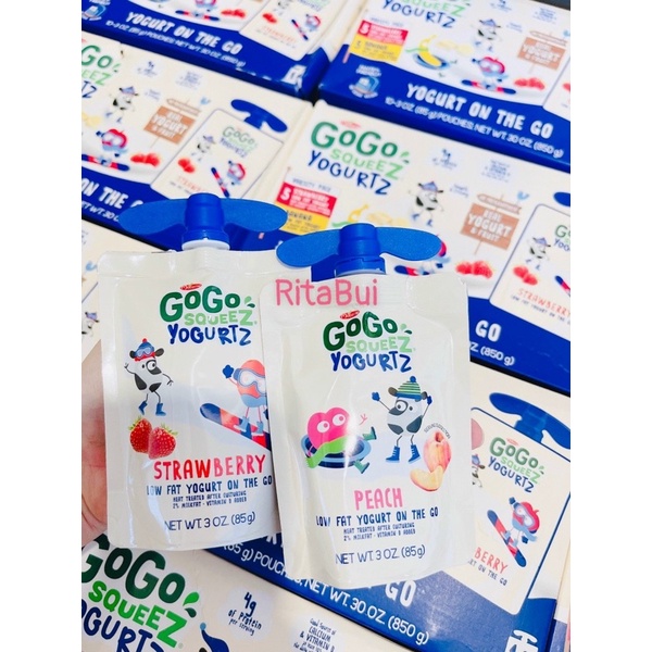 Sữa chua GoGo gói 85g 🇺🇸 ✈️