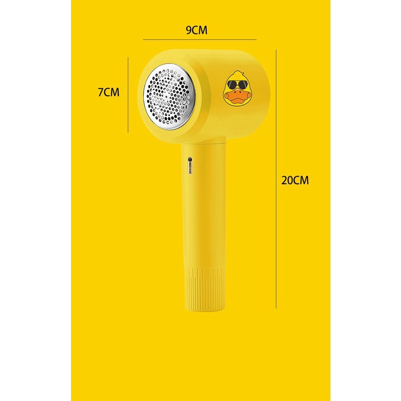 Máy cắt lông Xù 2 in 1 kiêm con Lăn làm sạch quần áo len dạ Sạc Pin tiện dụng