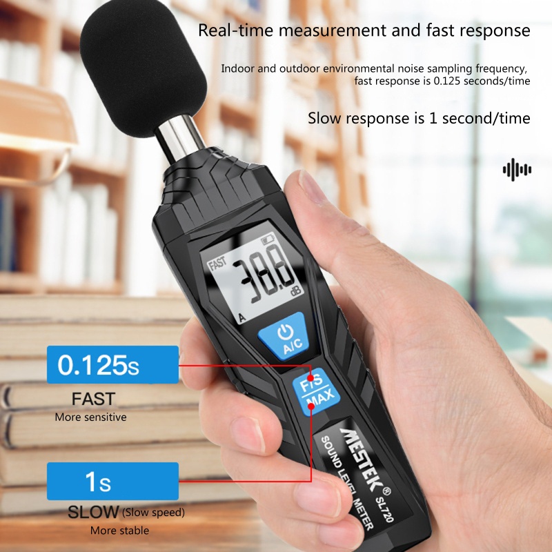 Thiết Bị Đọc Tiếng Ồn Cầm Tay 30-130dB