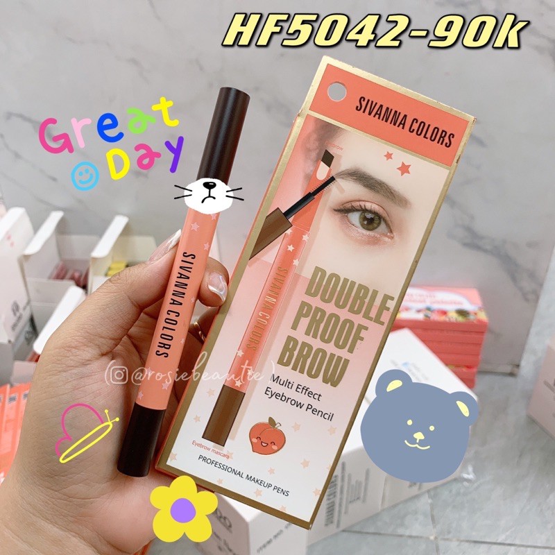 Chì mày+Mascara mày SIVANNA HF5042 | BigBuy360 - bigbuy360.vn