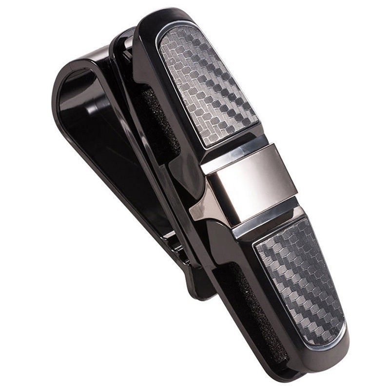 Kẹp giữ kính / giữ thẻ gắn trong xe hơi tiện dụng