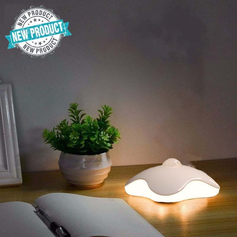 Đèn Led Mini Bốn Lá Với Cảm Biến Chuyển Động Cơ Thể Người