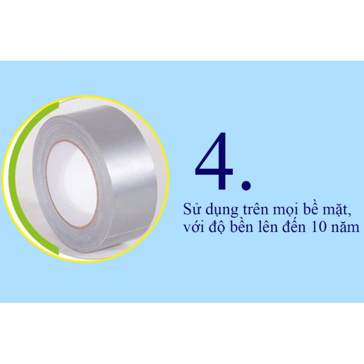 Băng Keo Cuồn Dán Chống Thấm Siêu Dính (rộng 5cm - dài 5m) SD68 Shalla