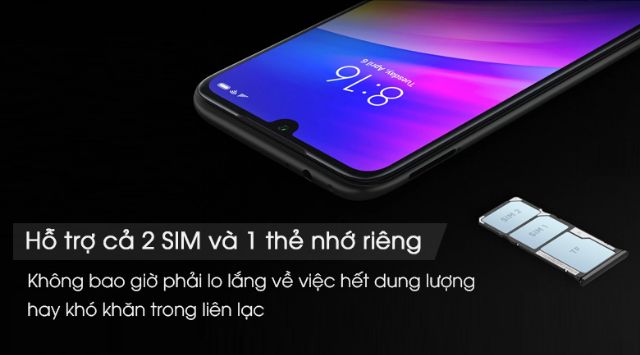 [Mã LUUTREDII giảm 50k] Điện Thoại Xiaomi Redmi 7 ram 4Gb rom 64Gb mới nguyên seal fullbox chơi liên quân freefire mượt | BigBuy360 - bigbuy360.vn