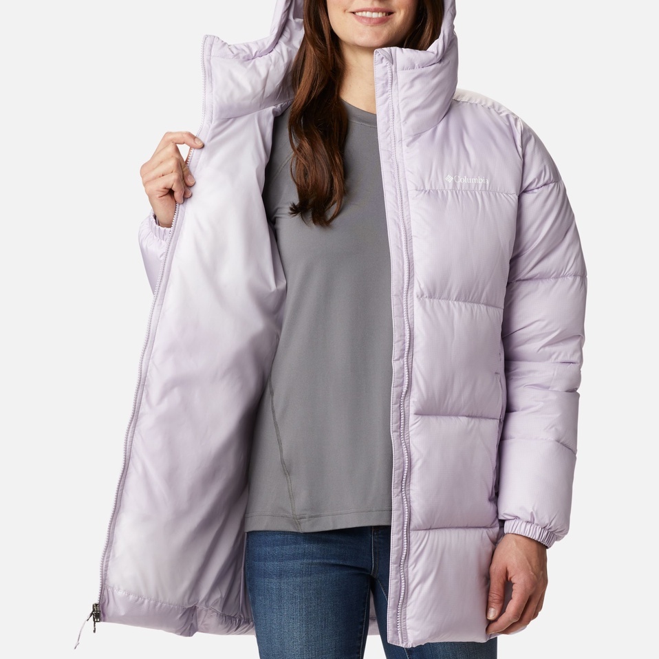 Áo khoác nữ giữ ấm, chống gió, chống thấm nước Columbia-Áo khoác nữ Columbia Puffect Mid Hooded.