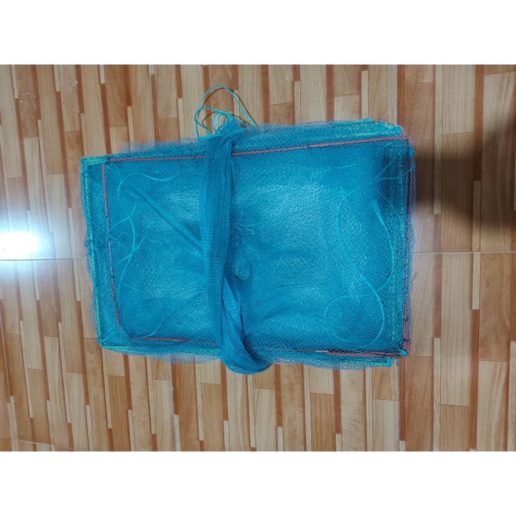 lưới lồng 40/60cm chuyên bắt tôm cua, cá, lươn, trạch loại lớn 19 khung