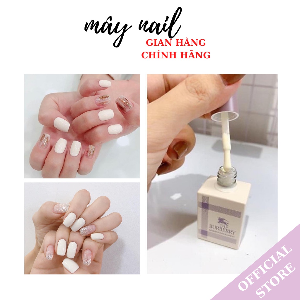 Sơn gel màu trắng sữa , sơn trắng ngà