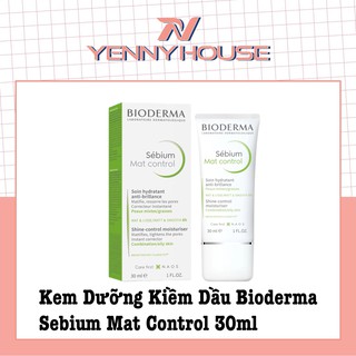 Kem Dưỡng Da Kiềm Dầu Sebium Mat Control 30ml