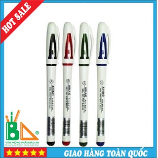 Bút chữ a/ bút nước chữ a aihao ah-801- màu xanh/đen/đỏ có ruột thay thế