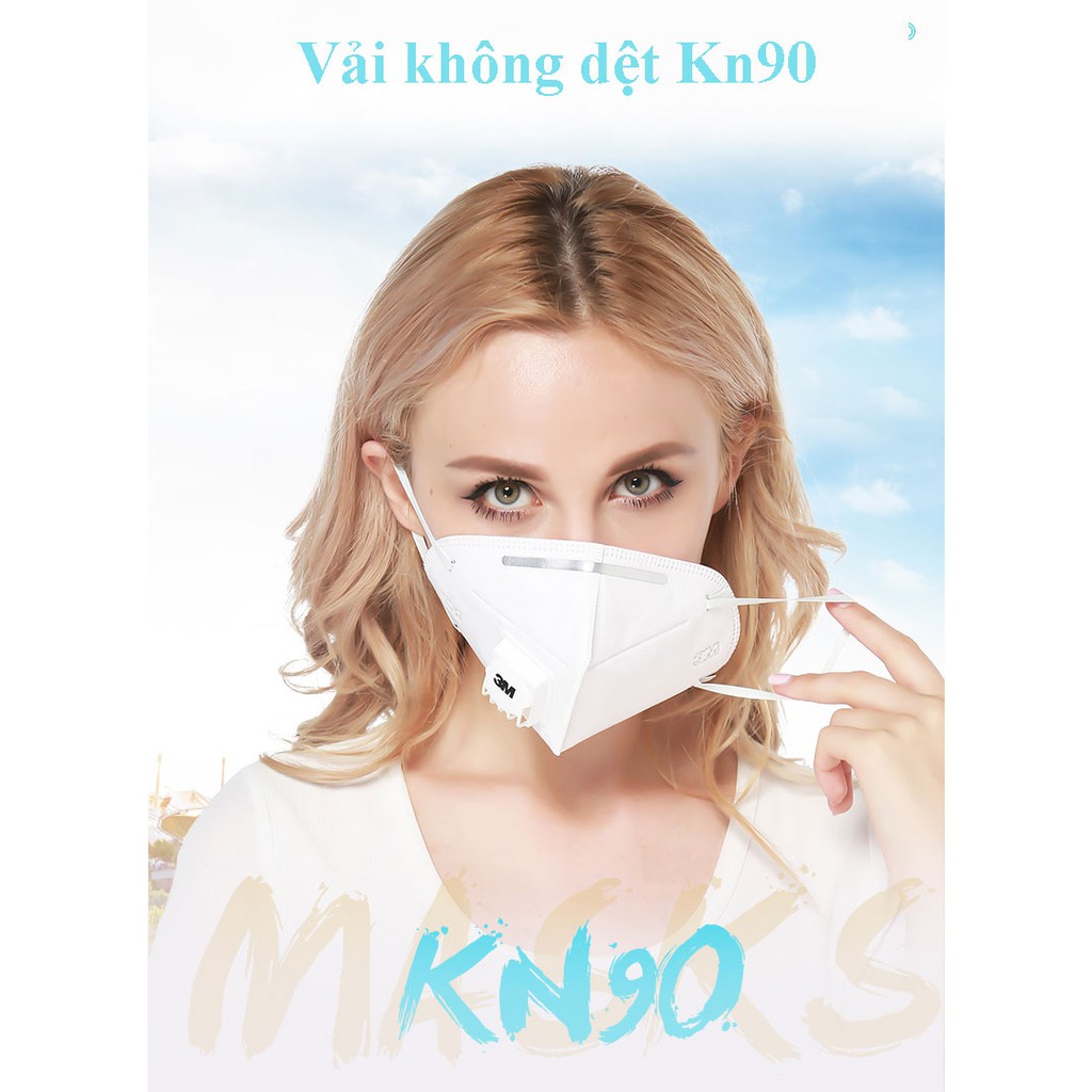 Khẩu trang có van thở 3M 9001V