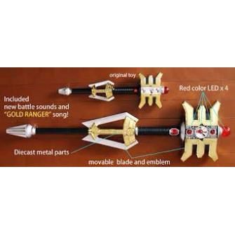 Đồ chơi cao cấp Power ranger Zeo staff King Legacy Dài 1m2