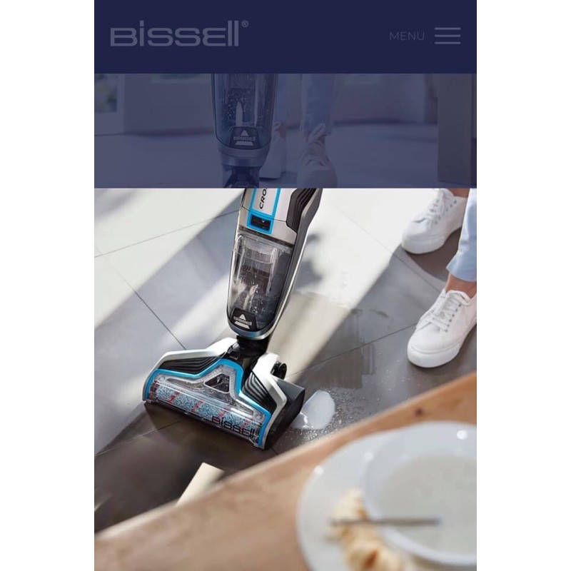 Máy lau nhà không dây Bissell CrossWave cordless 3 trong 1