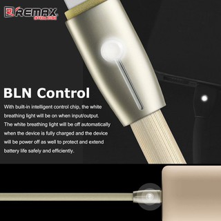 Cáp sạc thông minh Remax RC - 043M cổng MicroUSB