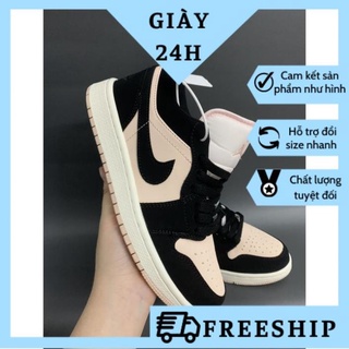 Giày Jordan Low Đen hồng Nữ