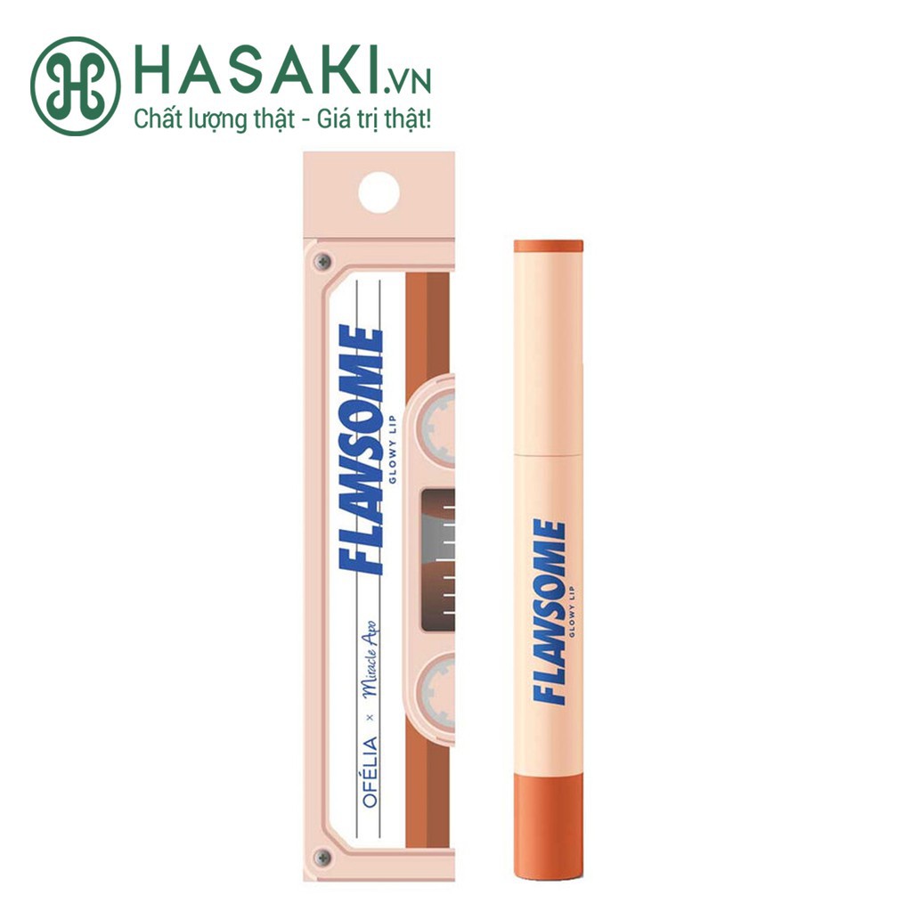Son Môi Miracle Apo x Ofélia Flawsome Glowy Lip 2g ྇