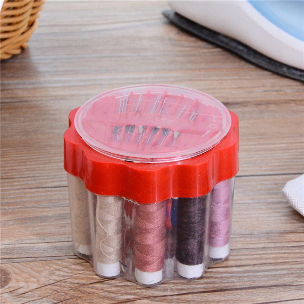 JUNE Hộp Đựng Kim Chỉ May Vá Mini Tiện Dụng Mang Theo Du Lịch
