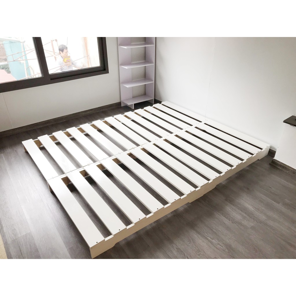 Giường pallet lắp ghép